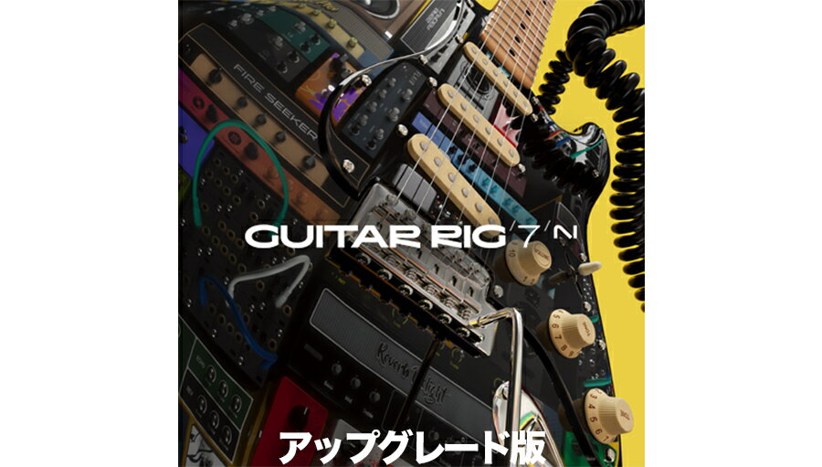 Native Instruments Guitar Rig 7 Pro Upgrade【アップグレード版】【※シリアルPDFメール納品】