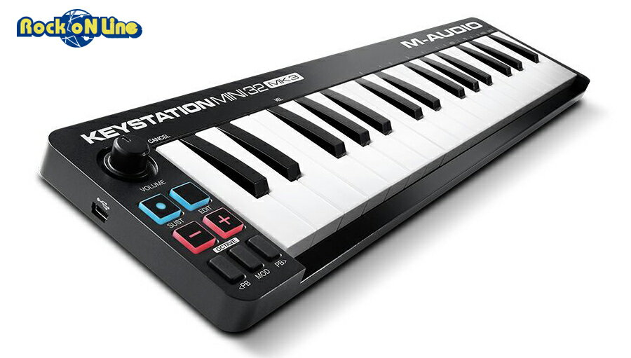M-AUDIO Keystation Mini 32 MK3【MIDIキーボード】