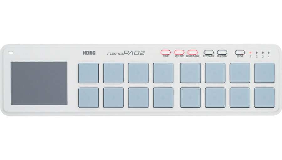 KORG(コルグ) nanoPAD 2 WH（ホワイト）【MIDIパッド】【USB】