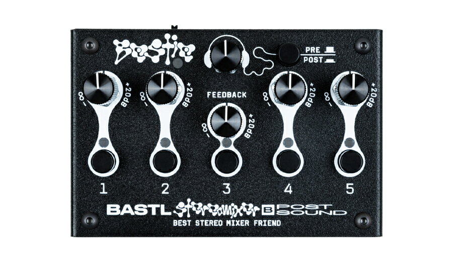 Bastl Instruments BESTIE【ステレオオーディオミキサー】