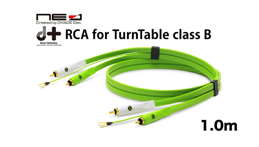 OYAIDE(ICf) d+ RCA for TurnTable classB 1.0m