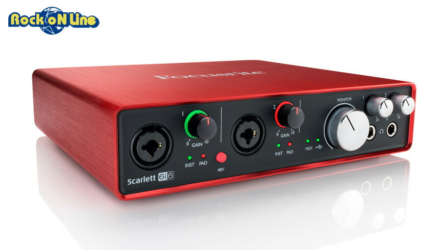 Focusrite　Scarlett　6i6　G2