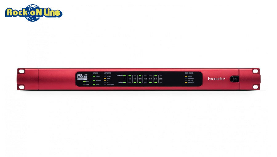 Focusrite RedNet HD32RyDTMzyI[fBIC^[tFCXz