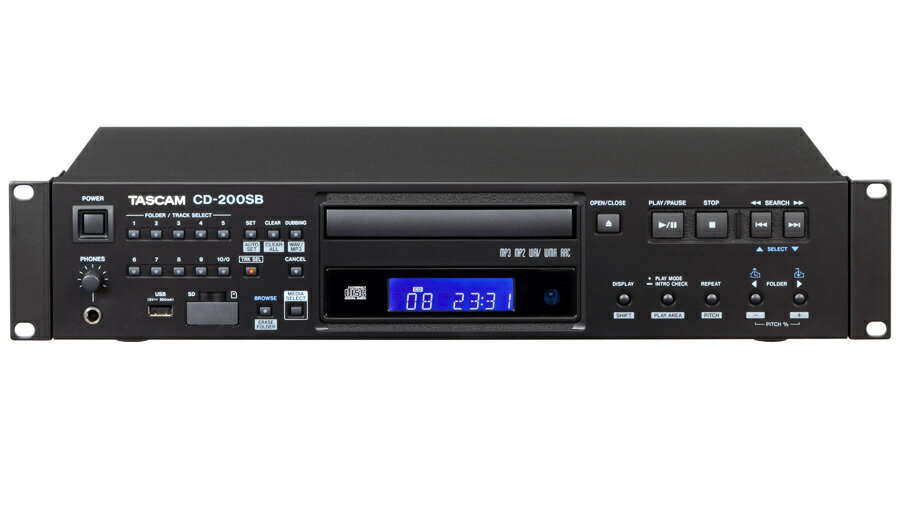 TASCAM（タスカム）CD-200SB【オーディオプレイヤー】