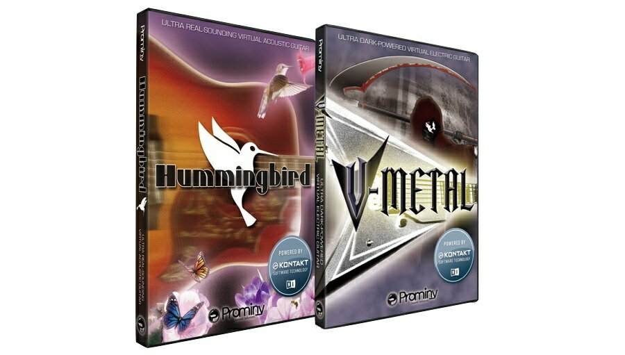 Prominy(プロミニー) Hummingbird & V-METAL スペシャル・バンドル【Prominyウインターキャンペーン品！】【DTM】【ソフトシンセ】【ギター音源】
