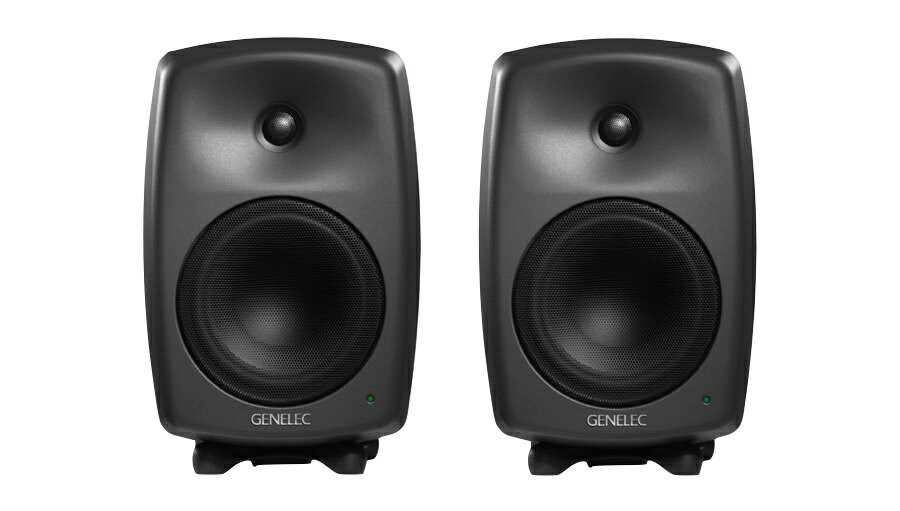 GENELEC 8040BPM(ダークグレイ/Pair)【DTM】【モニタースピーカー】【ジェネレック】