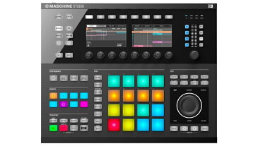 【クーポン配布中！】Native Instruments(ネイティブインストゥルメンツ) MASCHINE STUDIO (black)【DTM】【ドラムマシン＆サンプラー】