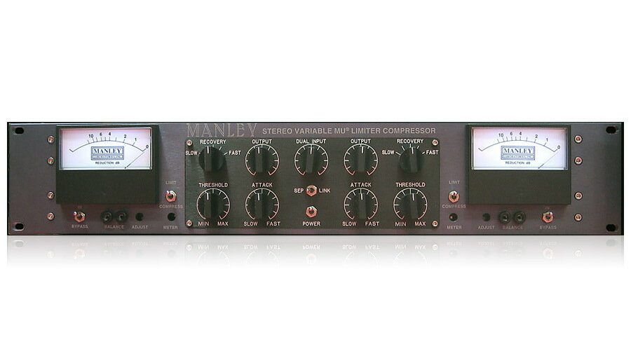 MANLEY Stereo Variable Mu Limiter Compressor【レコーディング】