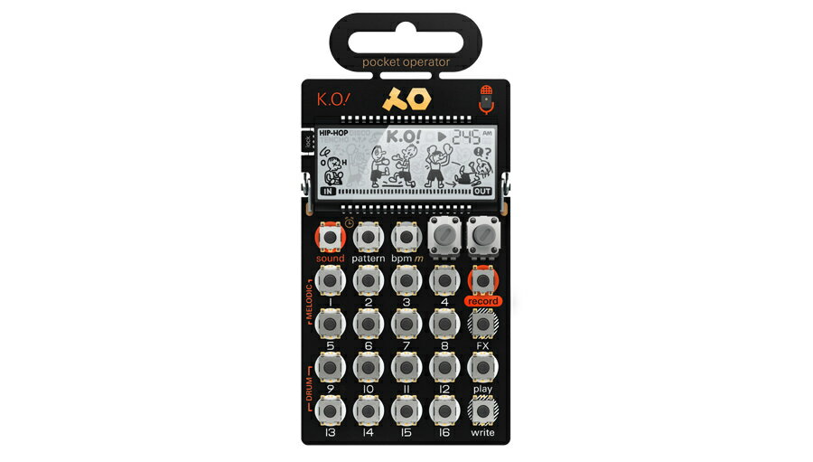 Teenage Engineering PO-33 K.O 【シンセサイザー】