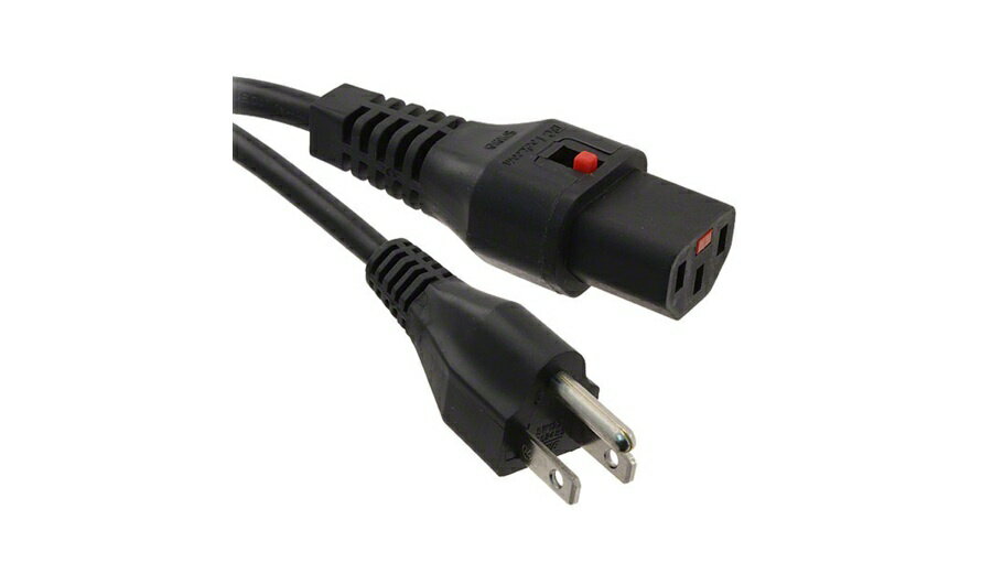 SCHAFFNER(シャフナー) IEC LOCK 02M【電源ケーブル】