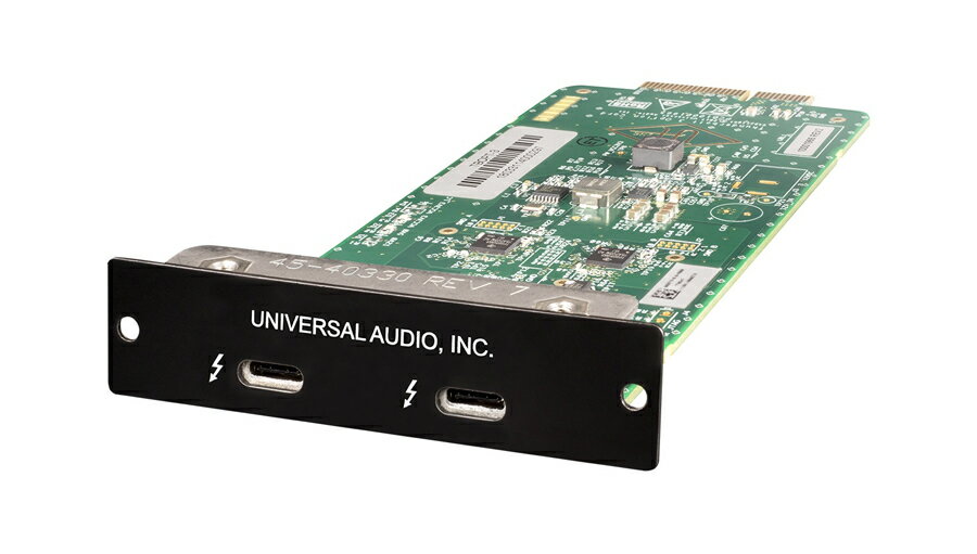 Universal Audio Thunderbolt 3 Option Card【在庫限り旧価格！】【ユニバーサルオーディオ】