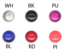 キャッチ ボディピアス14g 5mm カスタム パーツ アクリル 透明 かわいい ネジ ボール 販売 通販 ブランド rockxxx カワイイ 可愛い ボディー...