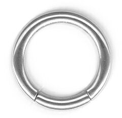 10G セグメントリング サ—ジカルステンレス ボディピアス【10mm 12mm 14mm ボディピ 耳ピアス ステンレスピアス ピアス ぴあす コンク オービタル イヤー・ロブ】
