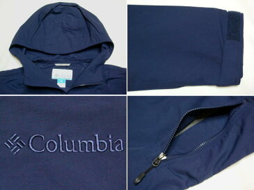 【SALE・セール】 Columbia コロンビア ナイロン ジャケット Hazen Jacket マウンテンパーカー メンズ レインウエア 薄手 軽量 撥水加工 PM3440 -Navy