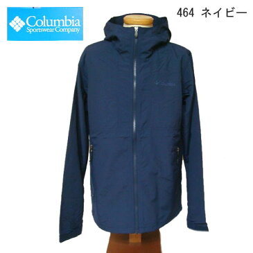 【SALE・セール】 Columbia コロンビア ナイロン ジャケット Hazen Jacket マウンテンパーカー メンズ レインウエア 薄手 軽量 撥水加工 PM3440 -Navy