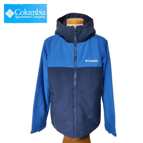 【SALE・セール】 Columbia コロンビア ナイロン 中綿 ジャケット LABYRINTH CANYON JACKET マウンテンパーカー メンズ PM1808 -Bright Indigo