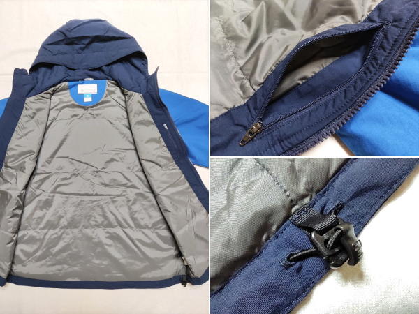 【SALE・セール】 Columbia コロンビア ナイロン 中綿 ジャケット LABYRINTH CANYON JACKET マウンテンパーカー メンズ PM1808 -Bright Indigo