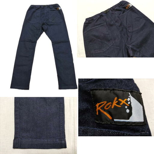 ロックス ROKX デニムファティーグパンツ ストレッチ クライミングパンツ メンズ RXMS191008 ワンウォッシュ