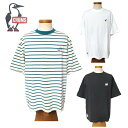 チャムス Tシャツ メンズ CHUMS オーバーサイズ エンブロイダリー 半袖Tシャツ CH01-2523