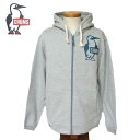 チャムス パーカー メンズ チャムス CHUMS スウェット フルジップ パーカー メンズ Booby Logo Zip Parka CH00-1363-H.グレー