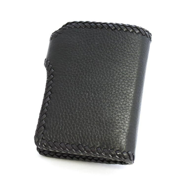 ＼50%OFF・期間限定／ ハーフウォレット 二つ折り財布 クロコダイル 楽天 父の日 / セカンド財布 セカンドウォレット 本革 レザーウォレット ショートウォレット クロス 二つ折り財布 革財布 シンプル ブラック 黒 メンズ 小銭入れあり 誕生日 プレゼント .s50