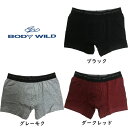 GUNZE(グンゼ)BODYWILD(ボディーワイルド) 綿混ストレッチ素材ボクサーブリーフ BWB082J(前あき) メンズ下着 男性下着 パンツ 【送料無料...