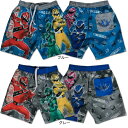 キャラクター水着 魔進戦隊キラメイジャー 男児用総柄プリントスイムパンツサーフパンツ水着 2509084【送料無料ライン/39ショップ】