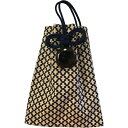 お祭用品 巾着腰下げ 松皮菱 お祭り用品 お祭衣装 財布入れ 巾着袋 キンチャク 財布入れ 小物入れ ポーチ 和装 和柄 綿 【送料無料ライン/39ショップ】