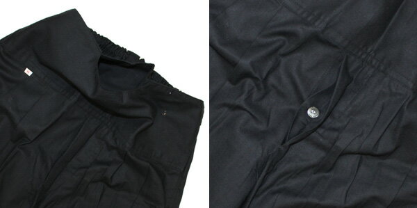 お祭用品 まるわ ダボズボン 黒 大人用　お祭り衣装 お祭り用品 ゴムズボン ゴムパンツ くろ ブラック おとな用 男女兼用 【送料無料(沖縄県除く)】【送料無料ライン/39ショップ】