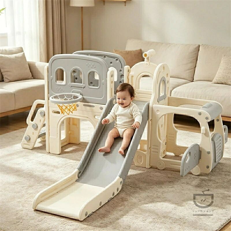 "商品名 すべり台 本体サイズ 幅137×奥行153×高さ93cm 材質 PP 備考 耐荷重：約45kg 対象年齢 3歳以上 仕様 ●原産国：中国 ●組立品です ●組立時間：約30分 商品補足説明 ●プラスチックの製造過程で微細な傷や黒い点のような汚れが生じる場合がございますが品質上問題ありません。 ●組み立て後は定期的にナットの緩みがないか確認してください。 ●平らな場所でご使用ください。 ●お子様が遊ばれる際は、保護者が付き添い、安全にご注意ください。 ●商品の色は、ご使用時の光線の状況によっては実際の色と異なる場合がございますので、予めご了承ください。""商品名 すべり台 本体サイズ 幅137×奥行153×高さ93cm 材質 PP 備考 耐荷重：約45kg 対象年齢 3歳以上 仕様 ●原産国：中国 ●組立品です ●組立時間：約30分 商品補足説明 ●プラスチックの製造過程で微細な傷や黒い点のような汚れが生じる場合がございますが品質上問題ありません。 ●組み立て後は定期的にナットの緩みがないか確認してください。 ●平らな場所でご使用ください。 ●お子様が遊ばれる際は、保護者が付き添い、安全にご注意ください。 ●商品の色は、ご使用時の光線の状況によっては実際の色と異なる場合がございますので、予めご了承ください。"