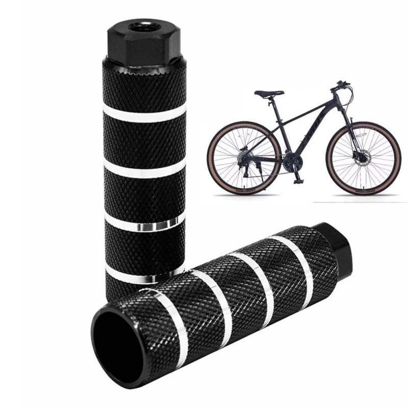 自転車用滑り止めステップ - 耐久性・耐食性・錆びにくい - 10cm×2.8cm×1cm - 2個セット 自転車ペダル ..