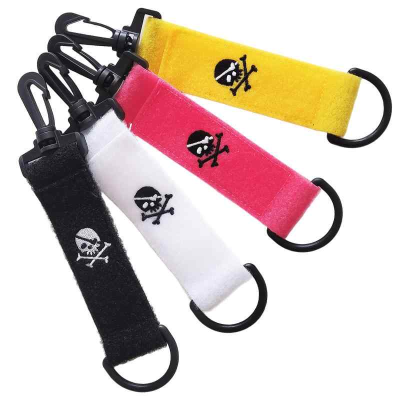 ゴルフ グローブ ホルダー ハンガー キーホルダー 両面マジックテープ ティーホルダー 落下防止 ゴルフ..