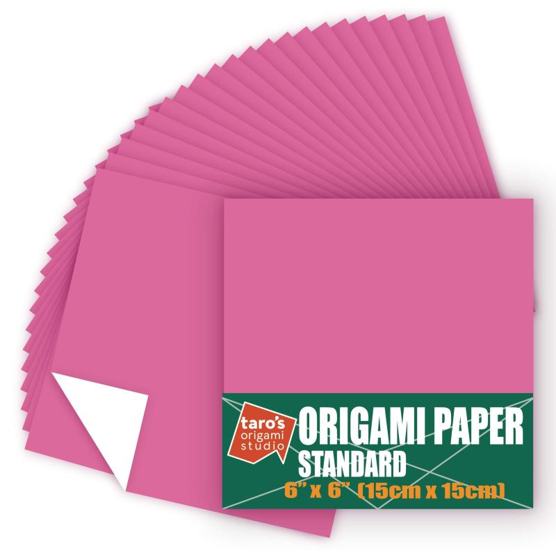 乐天商城 - Taro's Origami Studio Standard 6インチ/15cm 日本プレミアム折り紙 片面 単色 50枚