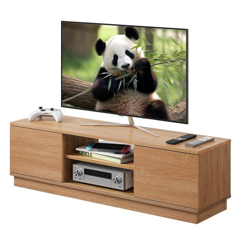 テレビ台 ローボード テレビボード 収納 ロータイプ 幅110 高さ33cm tv台 tvボード 43インチ対応 24-47型対応 扉付き 大容量収納スペース