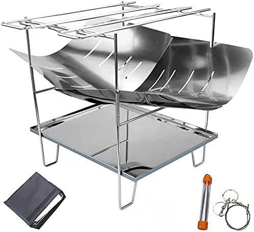 焚き火台 焚火台 コンパクト 1台3役 バーベキューコンロ 折りたたみ ダッチオーブン キャンプ 軽量 ステンレス製 bbq キャンプ用品 ロストル 炊き火台 キャンプ コンロ キャンプ たき火台 ス