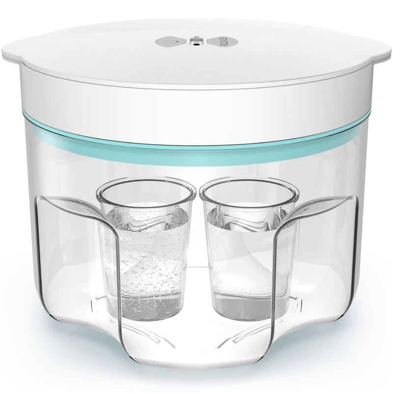 ISTOYO 樹脂気泡除去器、8分で99%の気泡を除去、99kPa真空樹脂脱気チャンバー、エポキシ、シリコンモールド、ジュエリー作り、DIYクラフト...