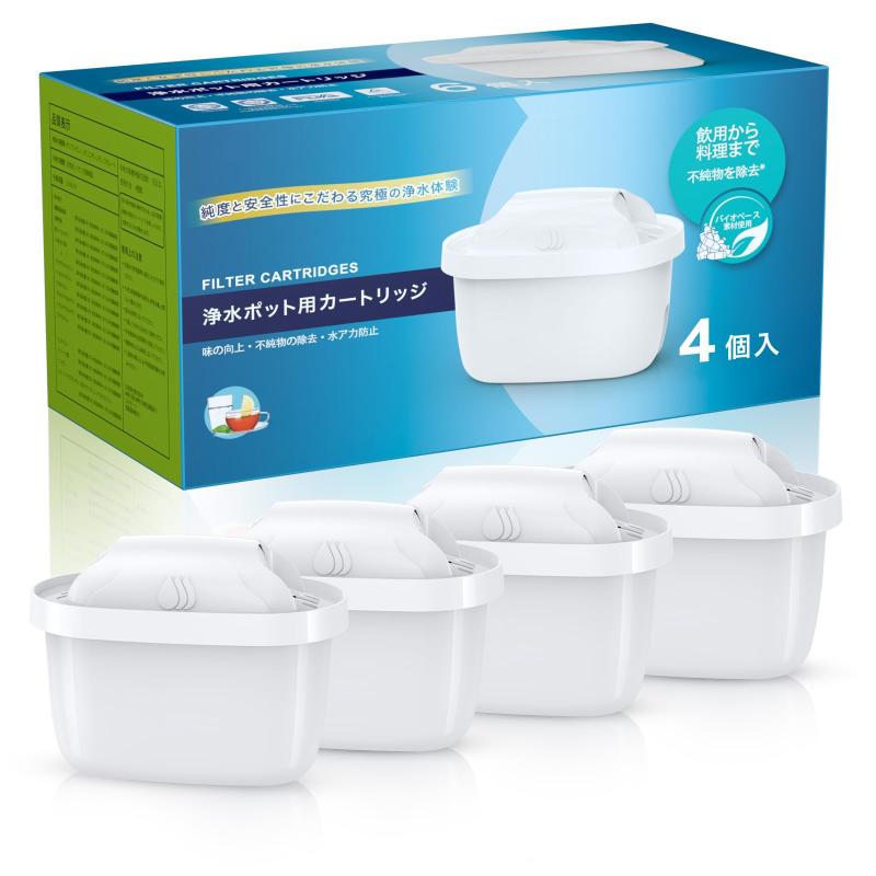 IDOGEE 浄水ポット用カートリッジ ブリタ交換用カートリッジ 【ブリタ マクストラ BRITA  ...