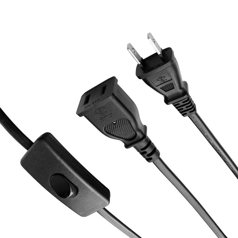 電源延長コード スイッチ付き 電源タップ 開閉器付き 延長 ケーブル Fire TV Stick Chromecast 家電機器のUSB充電器/電源コンセントのオン/オフ制御用 JET認証済み ワット