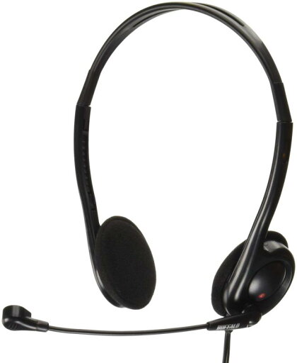 BUFFALO 両耳ヘッドバンド式ヘッドセット 4極 BUFFALO 両耳ヘッドバンド式ヘッドセット 4極