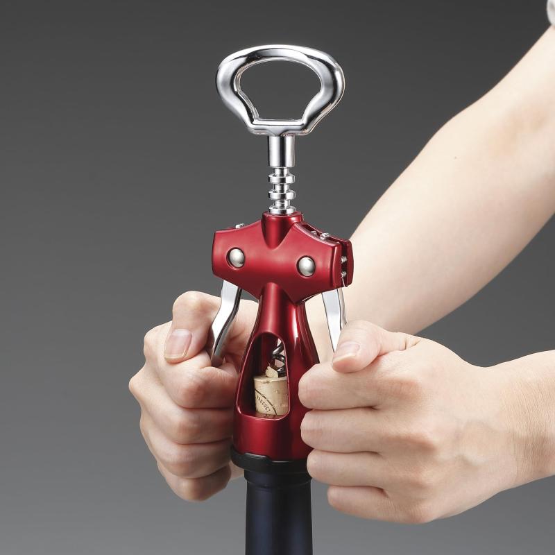 貝印 KAI ワイン オープナー コルク スクリュー ウィング タイプ KAI KITCHEN DH8220 3