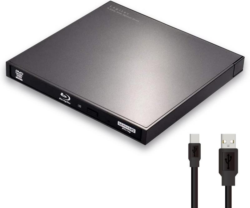 4K解像度UHD BD再生対応 ポータブルブルーレイドライブ