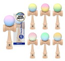 【モダンなパステルカラー 7色 競技用けん玉】 けん玉 剣玉 けんだま Kendama 民芸品 マット塗装 ツートン ミスティカルパステル [Heart Bea...