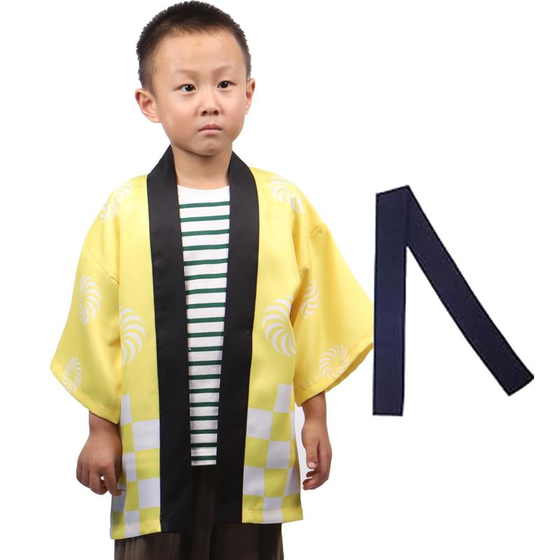 [TOuWA] 法被 はっぴ ハッピ 子供用 祭 腰ひも 秋祭り 学校イベント 行事 コスプレ 衣装 お土産 プレゼ..