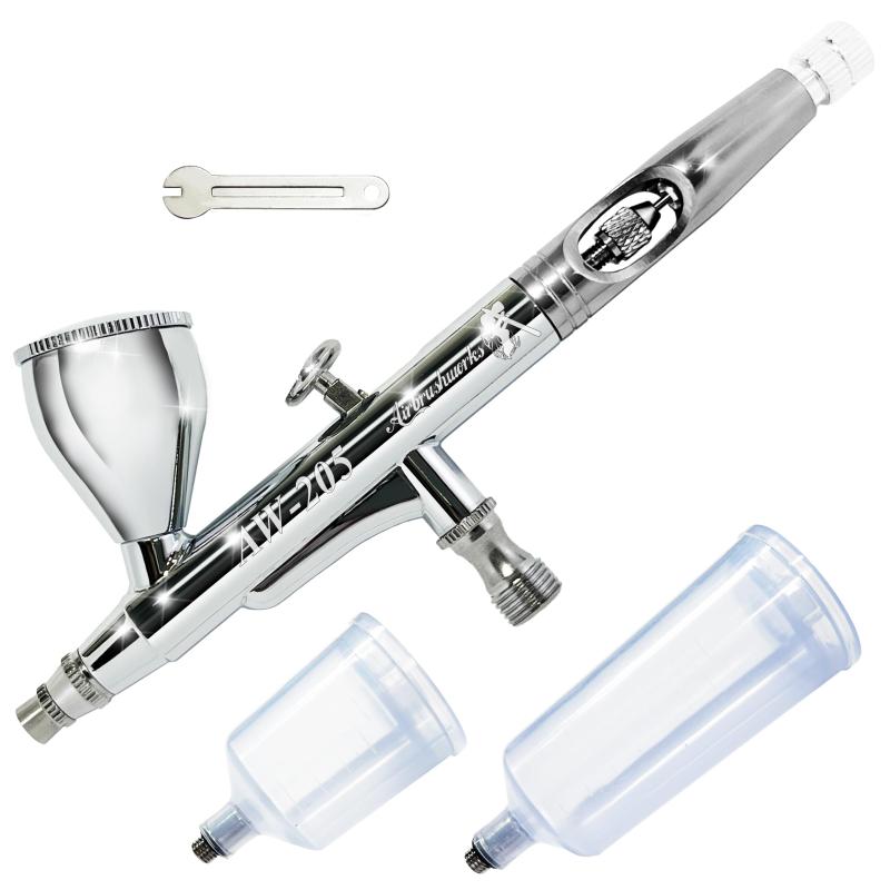 【エアブラシワークス】エアブラシAW-2シリーズ 口径0.5mm 0.8mm ハンドピース