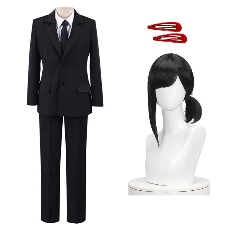 NOKIJP 東山 コベニ 早川 アキ コスプレ衣装 マキマ ウイッグ付き マキマ コスプレ 支配の悪魔 大人用 東京公安対魔特異4課 まきま 仮装 文化祭 イベント