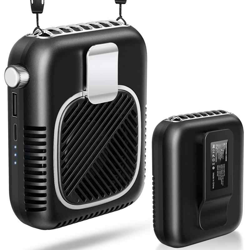 【2025新 発売・1台5役】 腰掛け扇風機 ベルトファン 強力 大風量 20dB極静音 無段階風量調整 軽量 Typ..