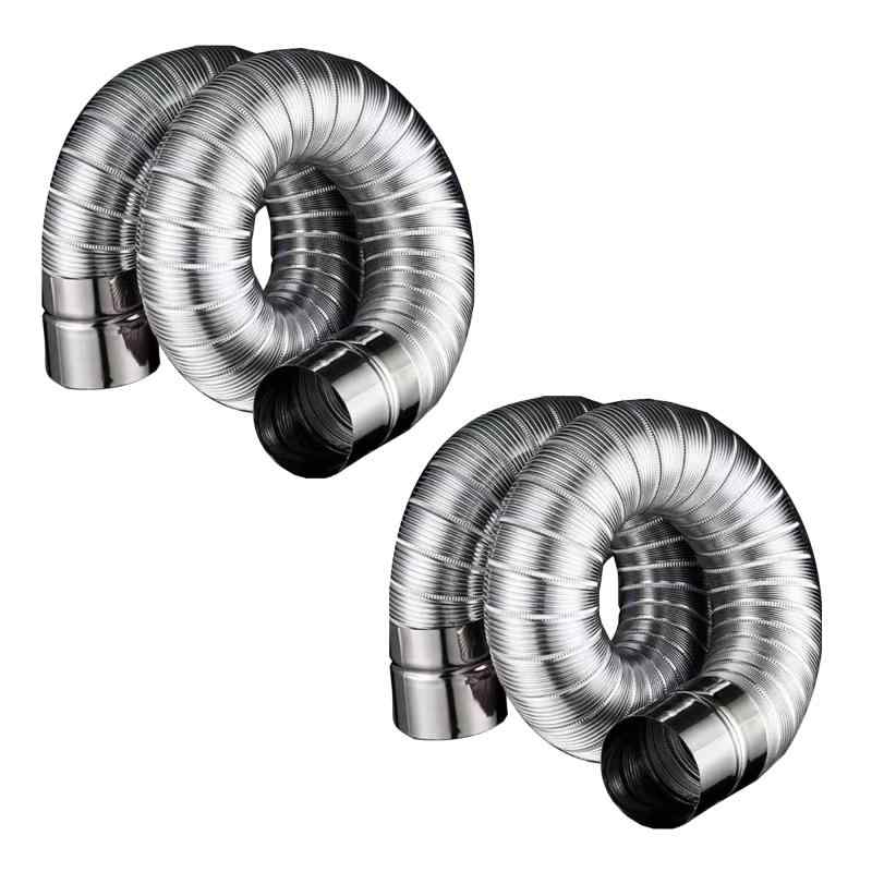乐天商城 - Asdays ダクトホース 排気 アルミ 蛇腹 換気用ホース 換気パイプ 送風ダクト 耐熱 防水 伸縮式 2m