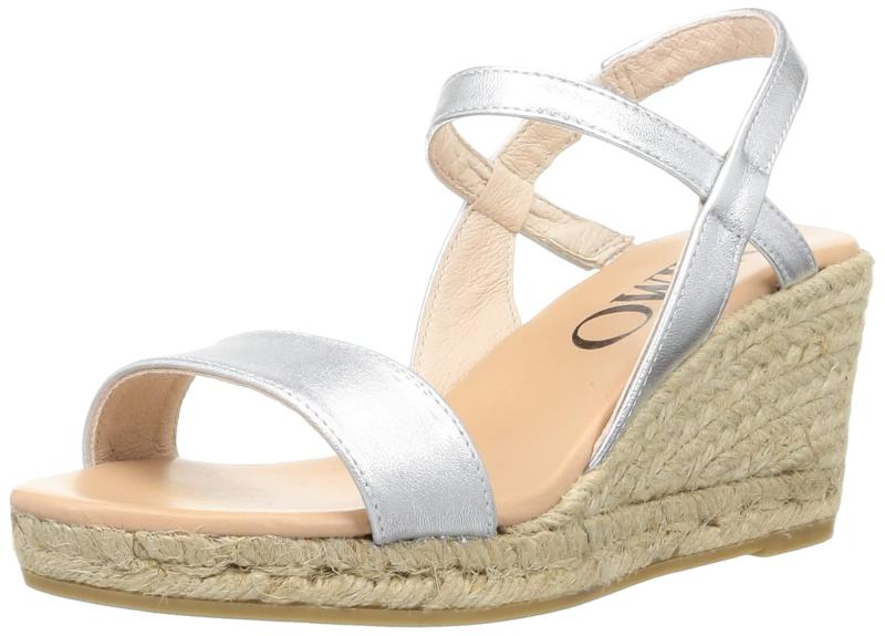 [ガイモ] ウェッジサンダル バイカラーヒールサンダル レディース