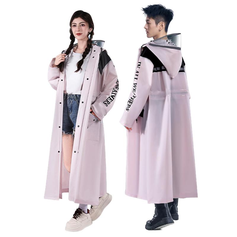 [Haikawi] レインコート 自転車 超軽量＆速乾 カッパ リュック対応/反射テープ 多機能 ポンチョ 通勤通学 防風防水 男女兼用 収納袋付き