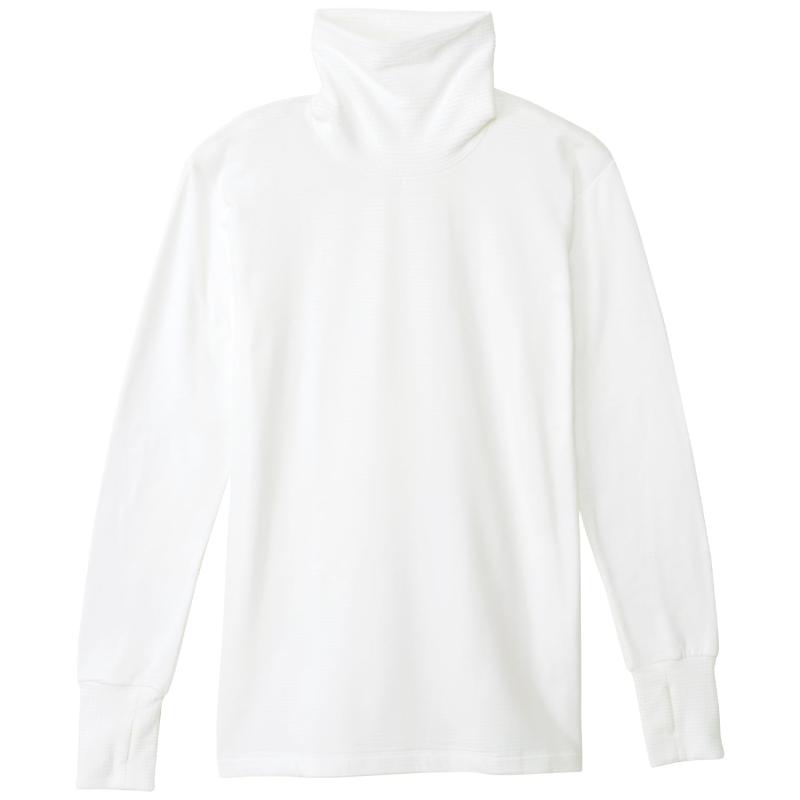 タートルネック長袖シャツ（サムホール付）